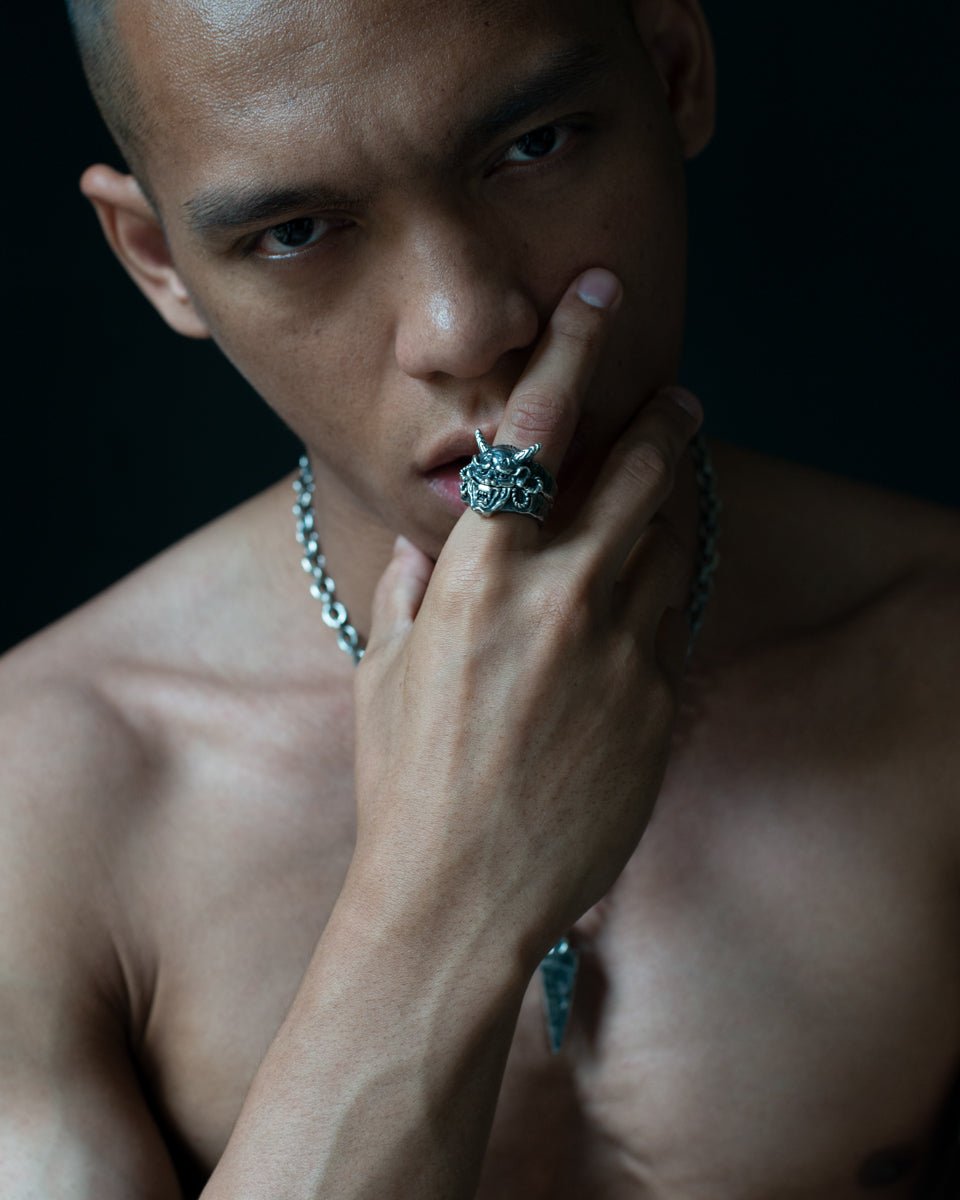 HANNYA RING | 925 STERLING SILVER