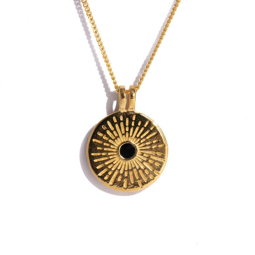 HANU PENDANT | 24K GOLD PLATED - JewelryLab