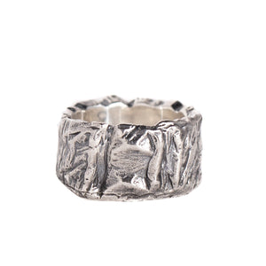 LARGE BHVA RING | 925 STERLING SILVER - JEWELRYLAB