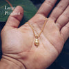 BEST WISHES PENDANT NECKLACE | 24K GOLD PLATED - JewelryLab