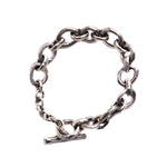 MEDIUM ABSTRACT CHAIN BRACELET | 925 STERLING SILVER