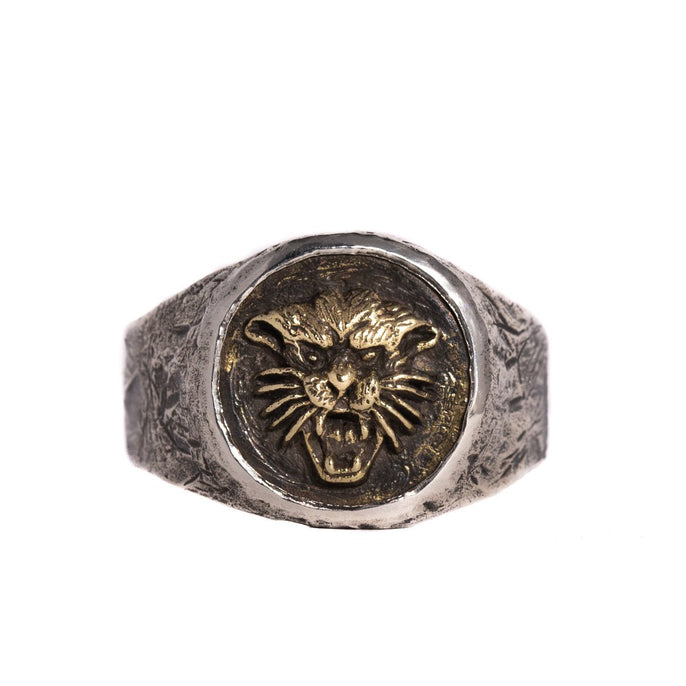 Pure Silver Zivah Men's Lion Ring Size - 17 : Amazon.in: Fashion