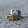 NOTHING IS PERMANENT SMALL RING | 925 STERLING SILVER - JewelryLab