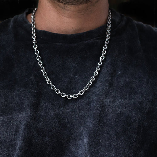 RUGGED CHAIN NECKLACE | 925 STERLING SILVER - JewelryLab