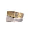 SAHA RING | 925 STERLING SILVER & BRASS - JewelryLab