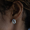 ULA CLOSED LOOP EARRINGS | 925 STERLING SILVER - JewelryLab