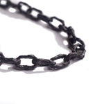 ULA CHAIN NECKLACE | BLACK OXIDIZED 925 STERLING SILVER