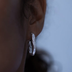 ULA OPEN LOOP EARRINGS | 925 STERLING SILVER - JewelryLab