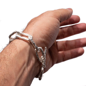 Louis Vuitton x Nigo LV Chain Links Bracelet Silver in Silver Metal - US