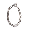 XL RECTANGULAR CHAIN LINK NECKLACE | 925 STERLING SILVER - JewelryLab
